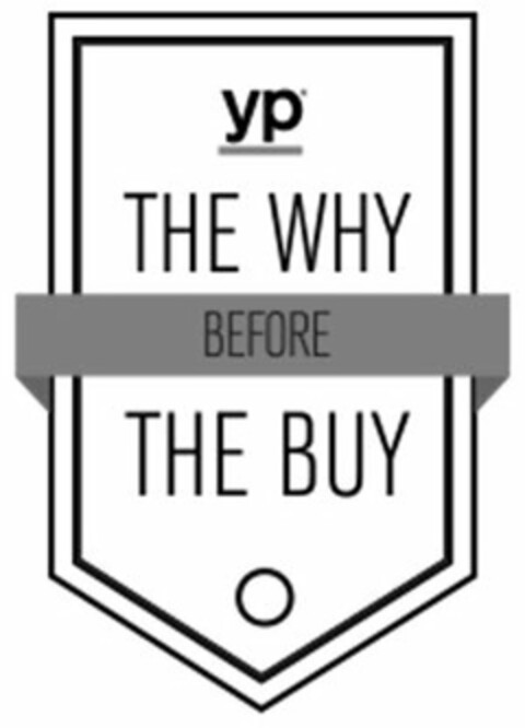 YP THE WHY BEFORE THE BUY Logo (USPTO, 22.11.2016)