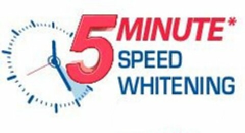 5 MINUTE SPEED WHITENING Logo (USPTO, 29.11.2016)