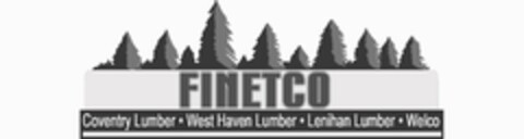 FINETCO COVENTRY LUMBER WEST HAVEN LUMBER LENIHAN LUMBER WELCO Logo (USPTO, 03/10/2017)