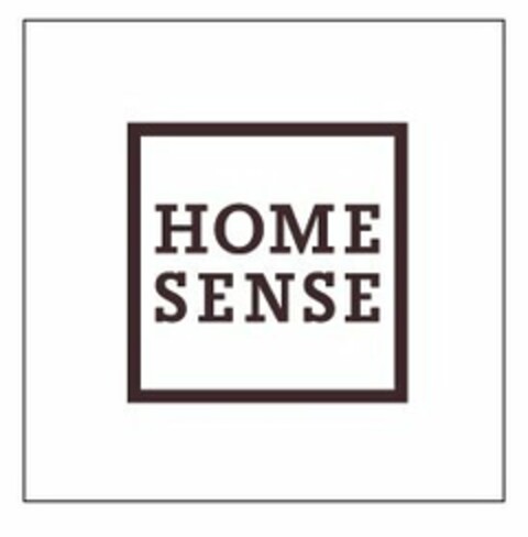 HOME SENSE Logo (USPTO, 05.06.2017)