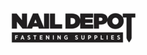 NAIL DEPOT FASTENING SUPPLIES Logo (USPTO, 13.07.2017)