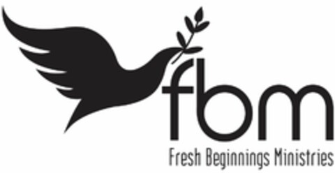 FBM FRESH BEGINNINGS MINISTRIES Logo (USPTO, 26.07.2017)