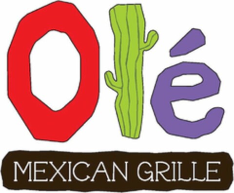 OLE MEXICAN GRILLE Logo (USPTO, 08/22/2017)