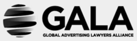 GALA GLOBAL ADVERTISING LAWYERS ALLIANCE Logo (USPTO, 09/06/2017)