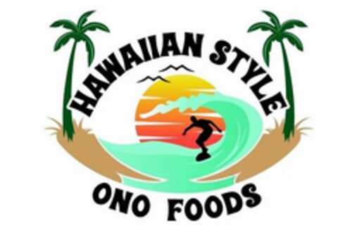 HAWAIIAN STYLE ONO FOODS Logo (USPTO, 12/06/2017)