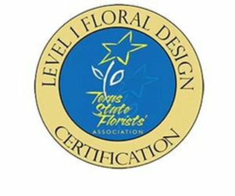 LEVEL 1 FLORAL DESIGN CERTIFICATION Logo (USPTO, 01/09/2018)