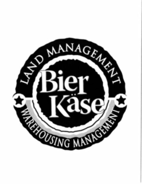 BIER KÄSE LAND MANAGEMENT WAREHOUSING MANAGEMENT Logo (USPTO, 02/09/2018)