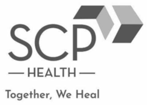 SCP - HEALTH - TOGETHER, WE HEAL Logo (USPTO, 07.03.2019)