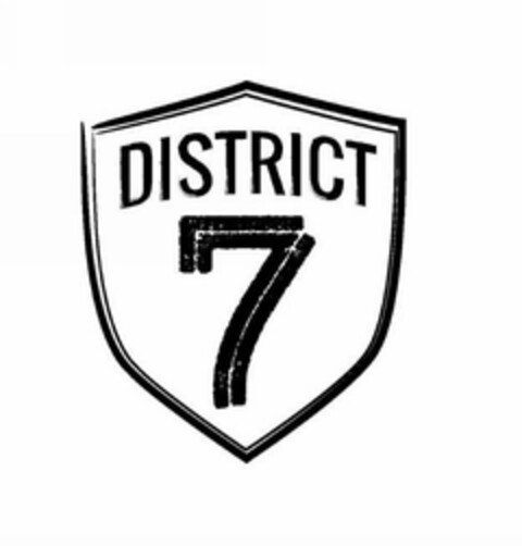 DISTRICT 7 Logo (USPTO, 06.06.2019)