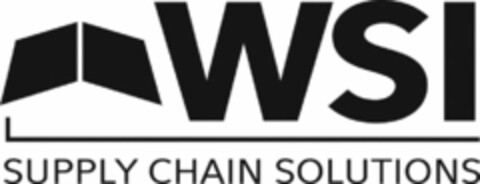 WSI SUPPLY CHAIN SOLUTIONS Logo (USPTO, 07/22/2019)