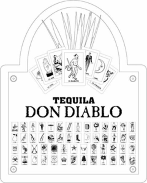 TEQUILA DON DIABLO Logo (USPTO, 30.04.2009)