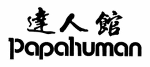 PAPAHUMAN Logo (USPTO, 28.11.2009)