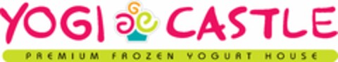 YOGI CASTLE PREMIUM FROZEN YOGURT HOUSE Logo (USPTO, 23.03.2010)