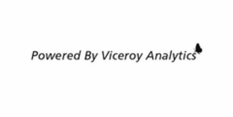 POWERED BY VICEROY ANALYTICS Logo (USPTO, 22.06.2010)