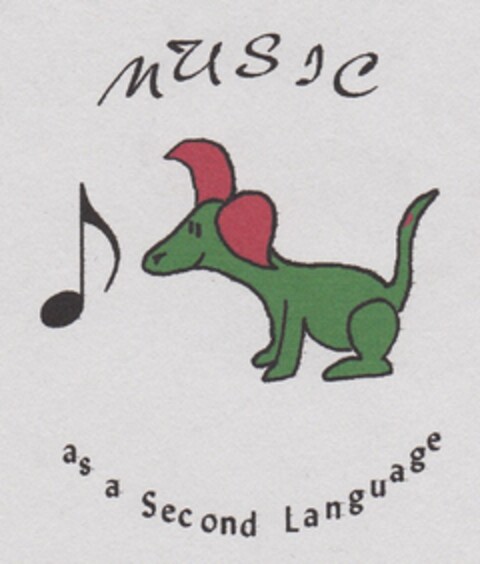 MUSIC AS A SECOND LANGUAGE Logo (USPTO, 15.07.2010)