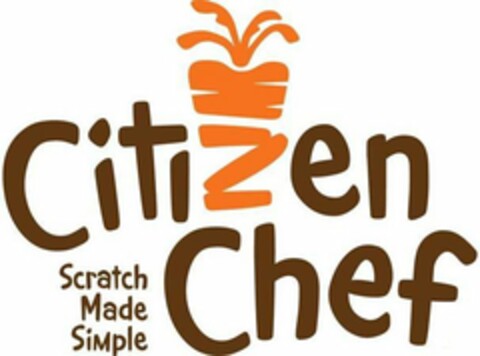 CITIZEN CHEF SCRATCH MADE SIMPLE Logo (USPTO, 29.04.2011)