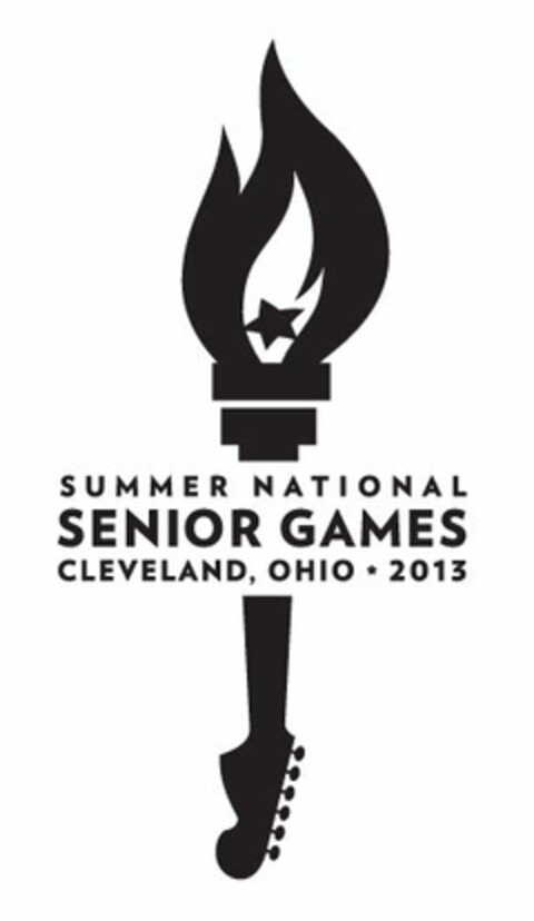 SUMMER NATIONAL SENIOR GAMES CLEVELAND, OHIO * 2013 Logo (USPTO, 29.09.2011)