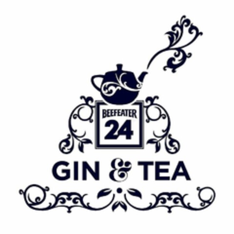 BEEFEATER 24 GIN & TEA Logo (USPTO, 10.10.2011)