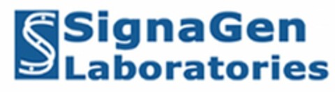 S SIGNAGEN LABORATORIES Logo (USPTO, 10/26/2011)