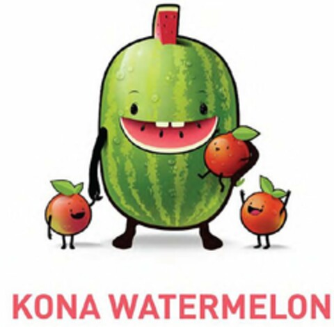 KONA WATERMELON Logo (USPTO, 12.11.2013)