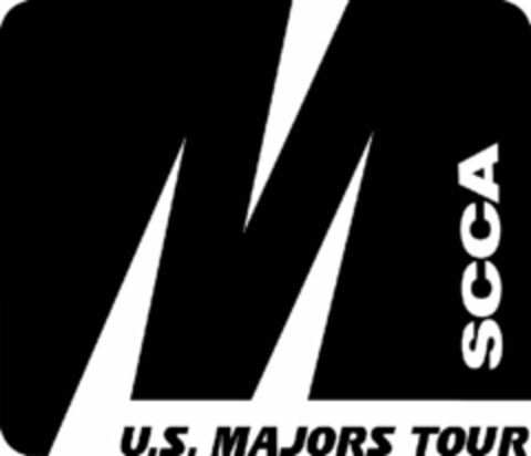 M SCCA U.S. MAJORS TOUR Logo (USPTO, 26.03.2014)