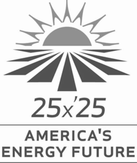 25 X '25 AMERICA'S ENERGY FUTURE Logo (USPTO, 29.05.2014)