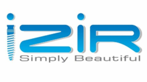 IZIR SIMPLY BEAUTIFUL Logo (USPTO, 10.10.2014)