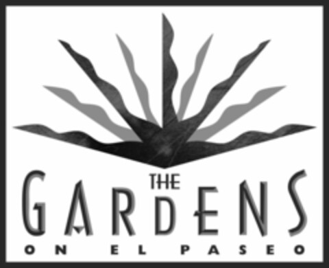 THE GARDENS ON EL PASEO Logo (USPTO, 15.04.2015)