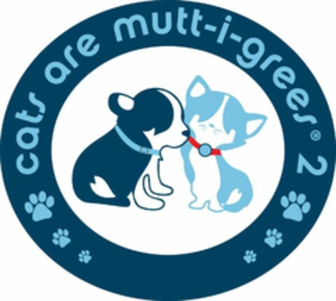 CATS ARE MUTT-I-GREES 2 Logo (USPTO, 03.06.2015)