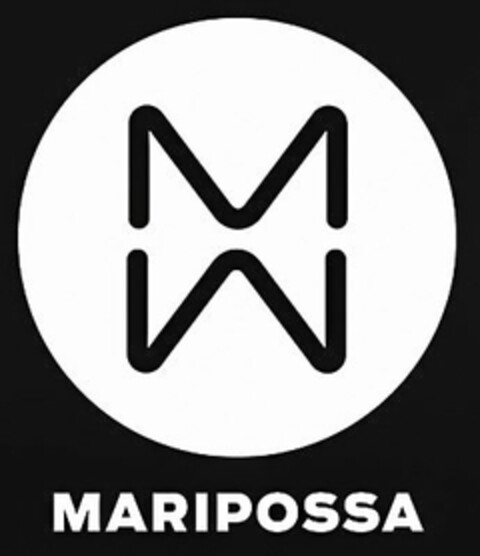 MW MARIPOSSA WELLNESS Logo (USPTO, 17.08.2015)