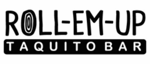 ROLL-EM-UP TAQUITOS Logo (USPTO, 10/08/2015)