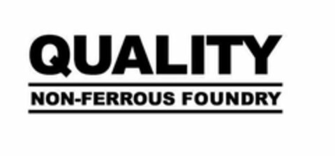 QUALITY NON-FERROUS FOUNDRY Logo (USPTO, 12.01.2016)