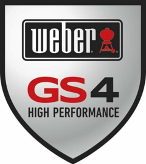 WEBER GS4 HIGH PERFORMANCE Logo (USPTO, 14.03.2016)
