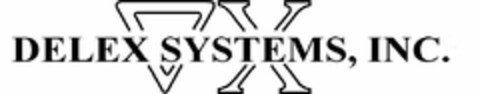 DELEX SYSTEMS, INC. X Logo (USPTO, 04.04.2016)