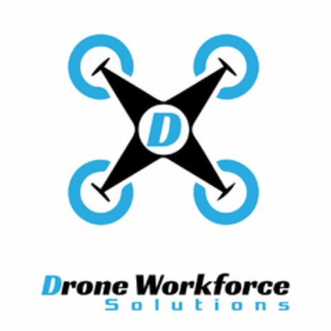 DRONE WORKFORCE SOLUTIONS Logo (USPTO, 10/11/2016)