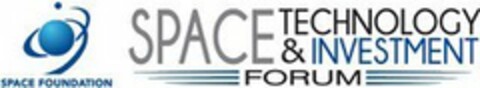 SPACE FOUNDATION SPACE TECHNOLOGY & INVESTMENT FORUM Logo (USPTO, 03.01.2017)