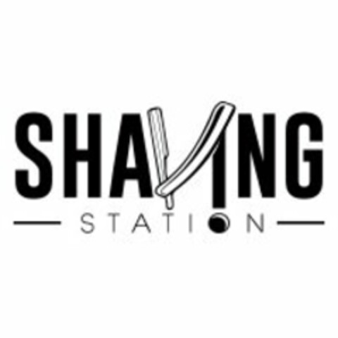 SHAVING STATION Logo (USPTO, 27.02.2017)