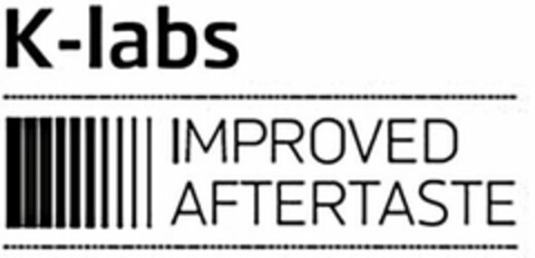 K-LABS IMPROVED AFTERTASTE Logo (USPTO, 08.11.2017)