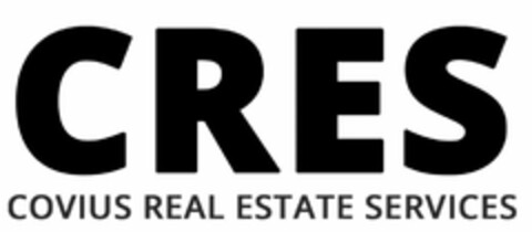 CRES COVIUS REAL ESTATE SERVICES Logo (USPTO, 22.06.2018)