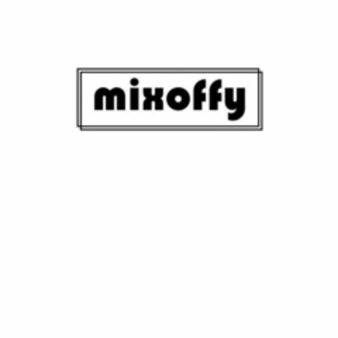 MIXOFFY Logo (USPTO, 11/12/2018)