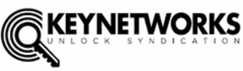 KEY NETWORKS UNLOCK SYNDICATION Logo (USPTO, 11/21/2018)