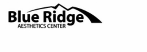 BLUE RIDGE AESTHETICS CENTER Logo (USPTO, 01/08/2019)