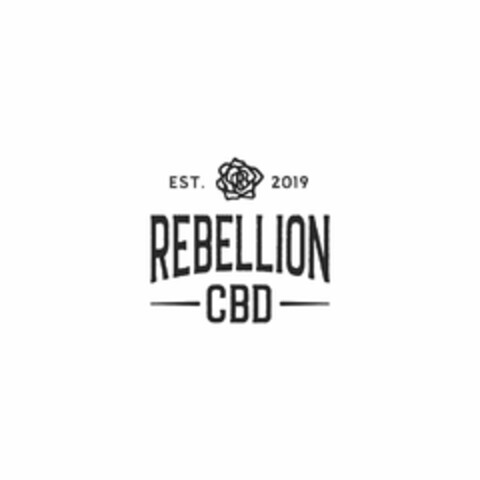 EST. R 2019 REBELLION CBD Logo (USPTO, 06/17/2019)