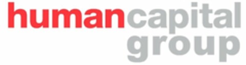 HUMAN CAPITAL GROUP Logo (USPTO, 13.07.2019)