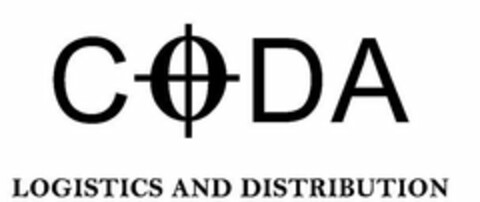 CODA LOGISTICS AND DISTRIBUTION Logo (USPTO, 02/18/2020)