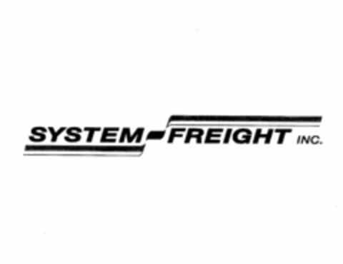 SYSTEM~FREIGHT INC. Logo (USPTO, 04.03.2020)