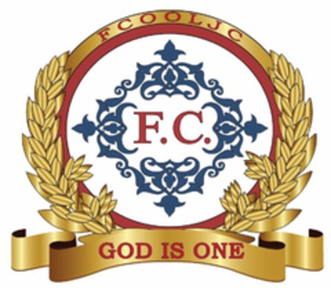 FCOOLJC F.C. GOD IS ONE Logo (USPTO, 26.08.2020)