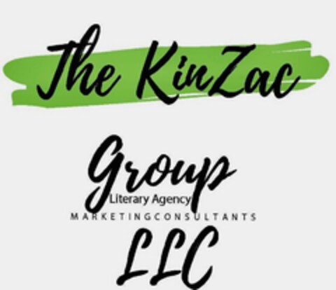 THE KINZAC GROUP LLC LITERARY AGENCY MARKETING CONSULTANTS Logo (USPTO, 05.09.2020)