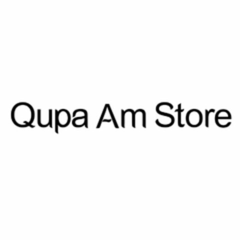 QUPA AM STORE Logo (USPTO, 10.09.2020)