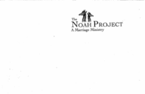 THE NOAH PROJECT A MARRIAGE MINISTRY Logo (USPTO, 31.01.2009)